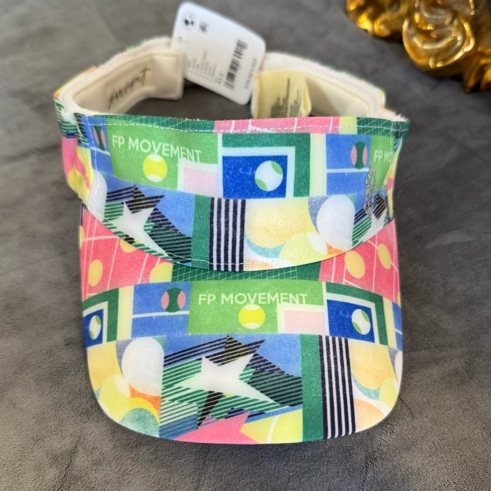 Free People Movement Court Print Baseline Visor